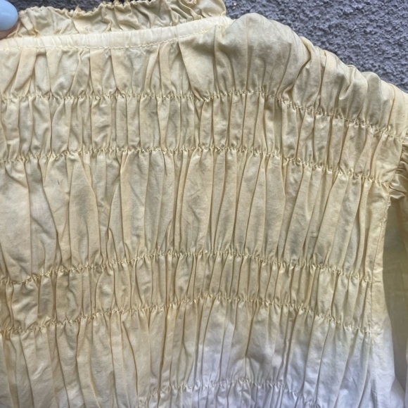 Apiece Apart Aldea Smocked Mini Dress in Soft Dip Dye New with Tags! - Picture 9 of 10